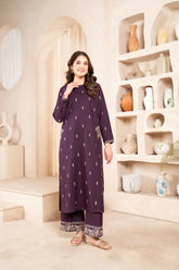 Purple Iris - 2PC